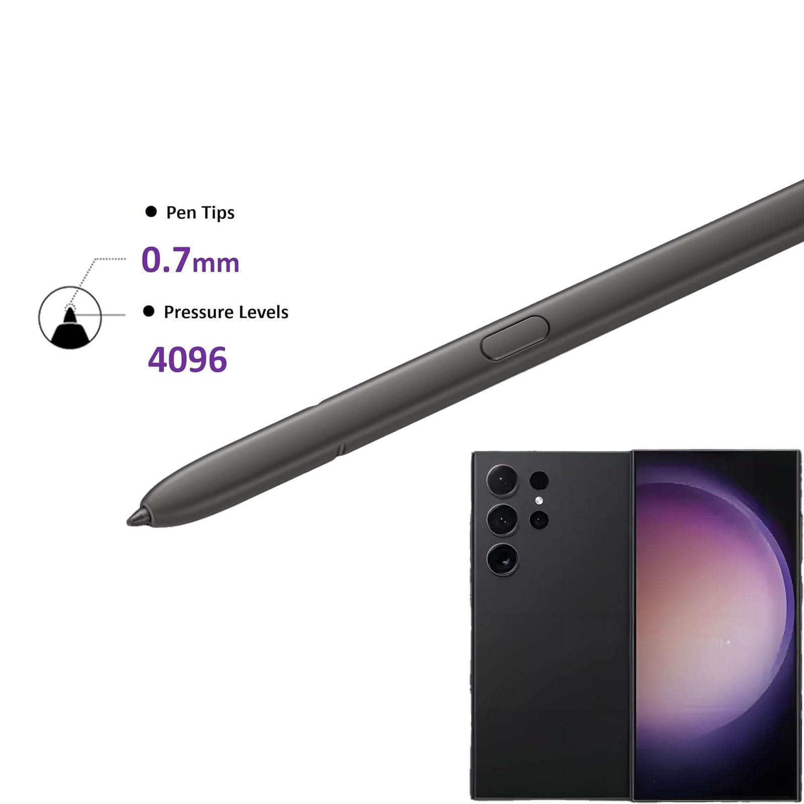 Amazon.in: Buy S24 Ultra S Pen for Samsung Galaxy S24 Ultra S Pen